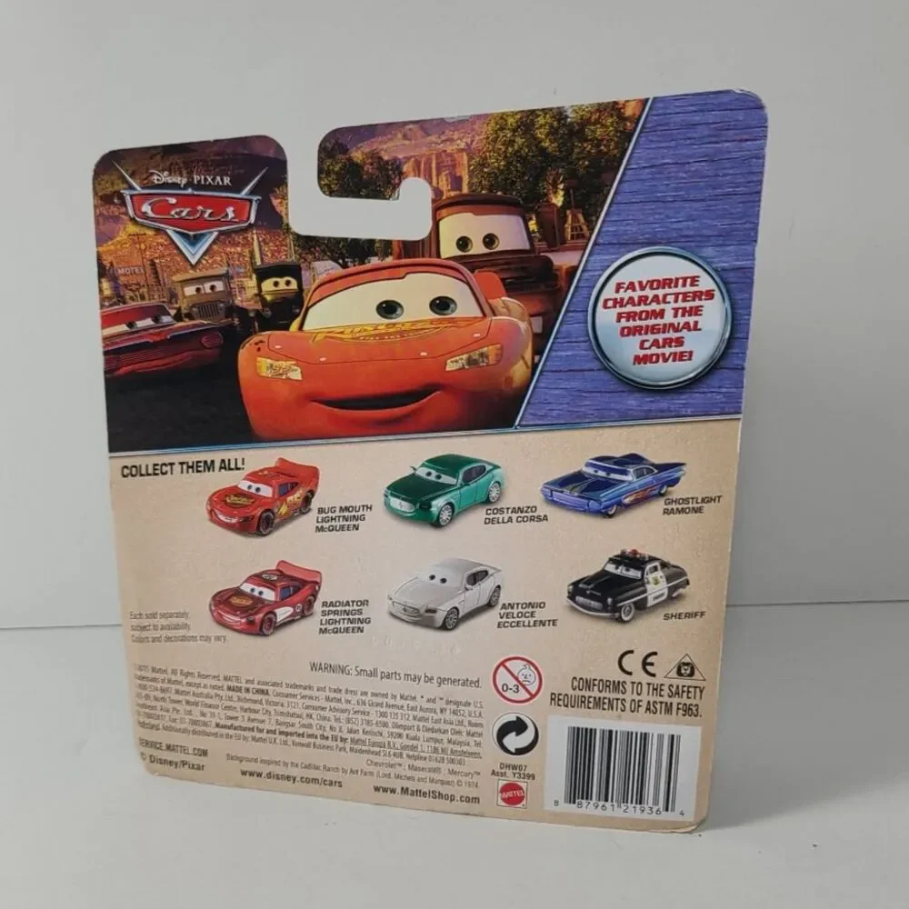 Disney Pixar Cars Radiator Springs Classic One Eye Mater New Sealed